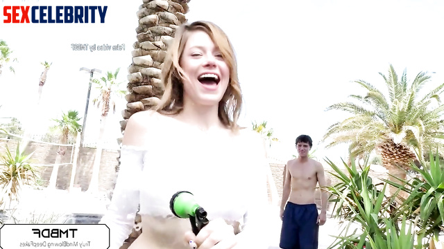 Hot summer day of Emma Stone is full of passion and sex [deepfake] [PREMIUM]