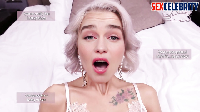 Emilia Clarke really wants your cock for sex games [PREMIUM]