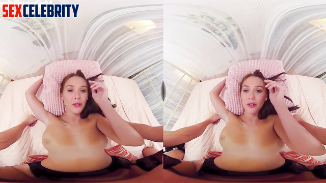 Elizabeth Olsen starred in the new Hollywood VR porn blockbuster