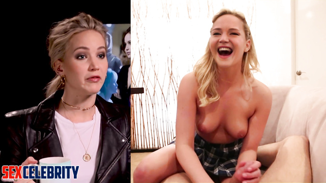 Fake Jennifer Lawrence sex scenes in school skirt [PREMIUM]