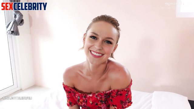 Luxury sex near the ocean with Hollywood star deepfake Melissa Benoist [PREMIUM]