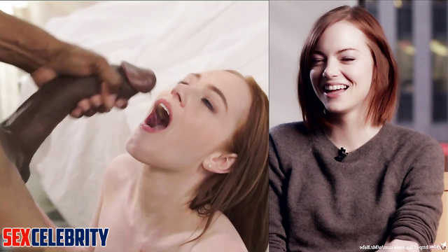 (fakeapp) Red-hot Emma Stone is thirsty for big black dick [PREMIUM]