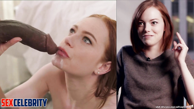 (fakeapp) Red-hot Emma Stone is thirsty for big black dick [PREMIUM]