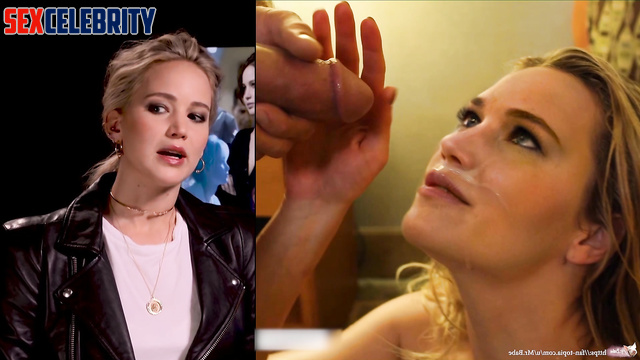 Sexy blonde Jennifer Lawrence fucked for cash / face swap [PREMIUM]