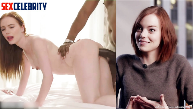 Interracial orgasming sex experience of exciting deepfake Emma Stone [PREMIUM]