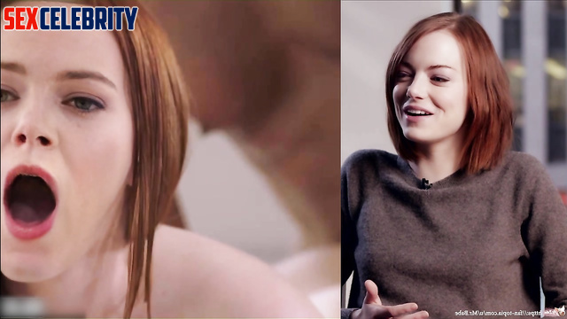 Interracial orgasming sex experience of exciting deepfake Emma Stone [PREMIUM]