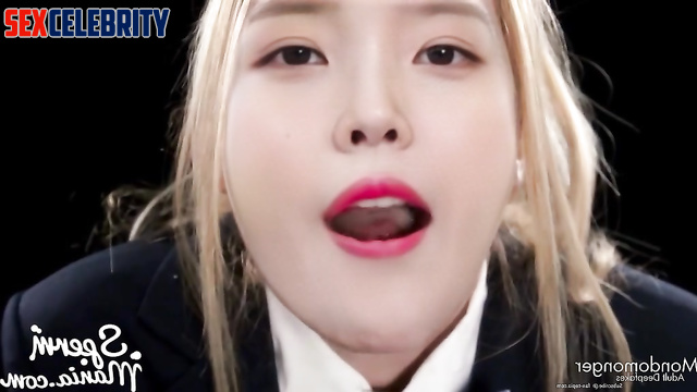 Hot blondie IU (이지은) training to be cum eating slut 딥 러닝 프로그램 [PREMIUM]