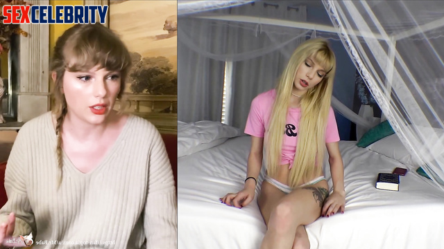 Hot masturbating, fake Taylor Swift likes playing with pussy [PREMIUM]