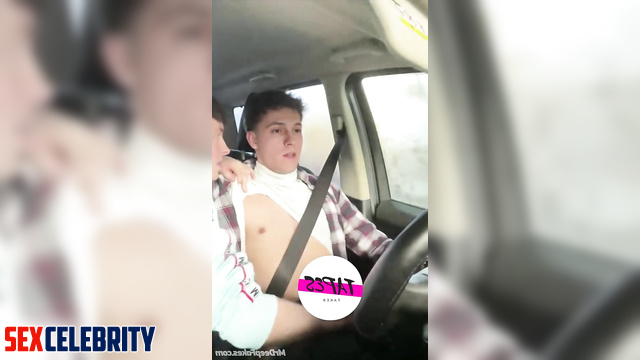 Tom Holland gets handjob & blowjob while driving a car /deepfakes