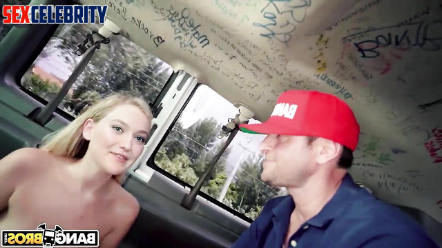 Dakota Fanning sex in the van with random fan fakeapp porn ai