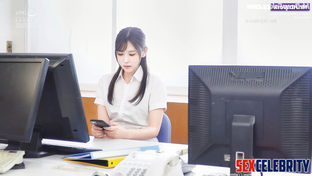 Shy Korean babe fucked hard by co-worker - Mina (미나 트와이스)