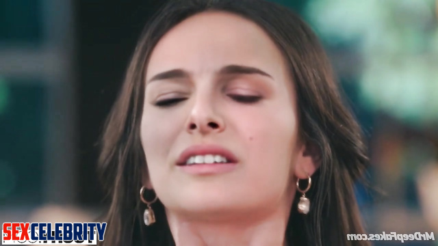 Anal fuck ended with cum in her mouth / Natalie Portman deepfake erotic