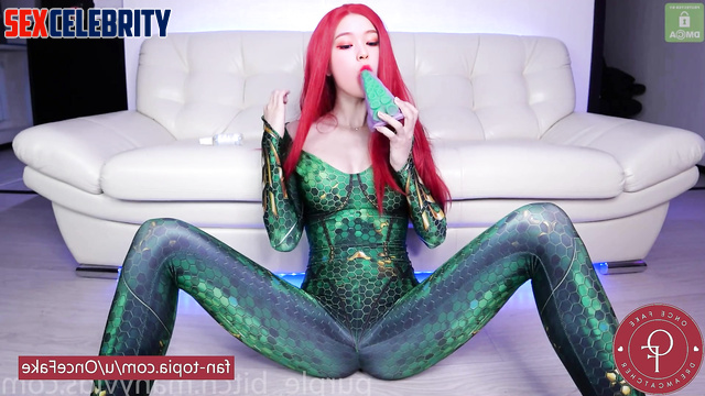 Slutty mermaid got a nice anal fuck / Gahyeon (가현 드림캐쳐) real fake