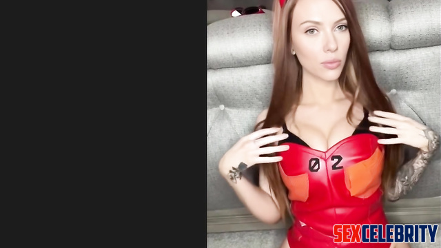 [face swap] Scarlett Johansson loves sex toys for masturbation