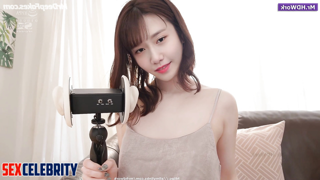 Yoona records her masturbation on a special microphone (딥 페이크 에로틱 윤아)