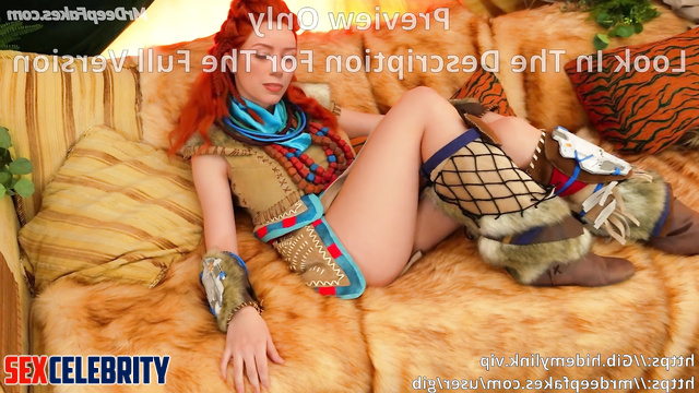 Marisha Ray as Aloy (Horizon Zero Dawn) has kinky sex