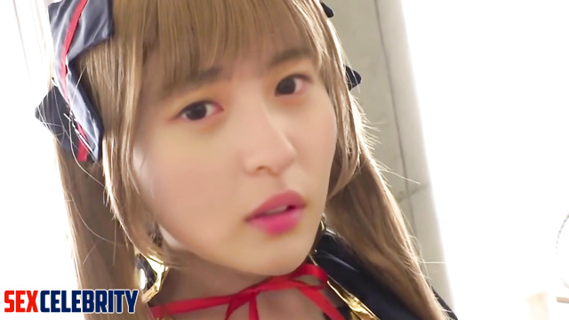 Hot sex in an authentic costume 遠藤 さくら 乃木坂46 adult video with Endo Sakura