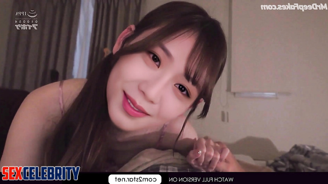 Pretty Jisoo (지수 블랙핑크) sucking a tongue / hot artificial intelligence