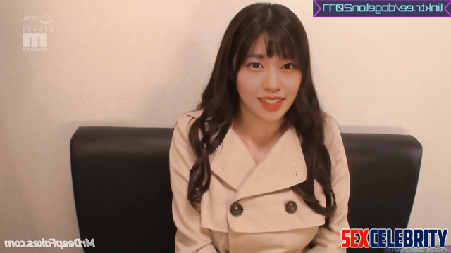 Pleasure without penetration by Yujin (안유진 아이브 아이즈원) in bikini, fakeapp