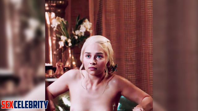 Emilia Clarke nude scene Remastered 4k60fps