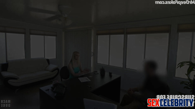 Doggystyle in his closed office (Amanda Seyfried hot celebrity sex)
