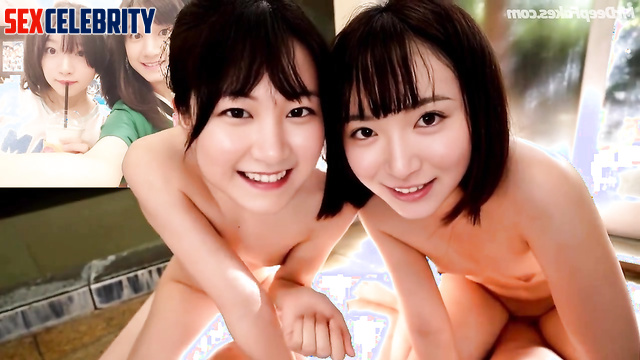 Fake Amane Shindo 進藤 あまね ポルノ / with friend having fun in bathroom