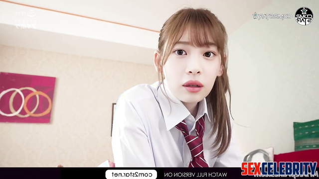 Shy student Hanni 뉴진스 [하니] kisses her boyfriend passionately NewJeans 섹스 장면 sex scene