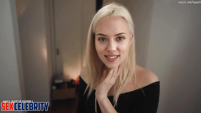 Awesome POV cock riding w/ Scarlett Johansson (AI porn)