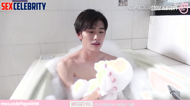 Handsome Kim Tae-ri (김태리 딥 페이크 에로틱) taking shower sexy - solo ai scenes