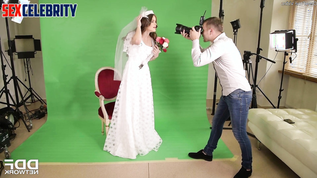 Horny bride fucks a photographer - deepfake Emma Watson