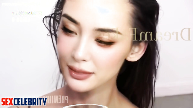 She drank a lot of sperm at that party / Jennie (제니 블랙핑크) / bukkake porn