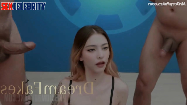 (제니 블랙핑크) Jennie internet celebrity enjoying interesting bukkake party