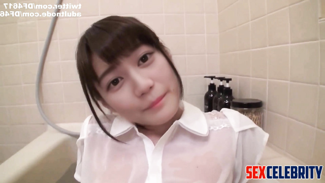 Ikuta Erika 生田 絵梨花 Nogizaka46 acts naughty in bath (fake porn ディープフェイク エロ) [PREMIUM]