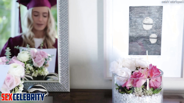 Student decided to celebrate graduation with hot sex, ai Kiernan Shipka