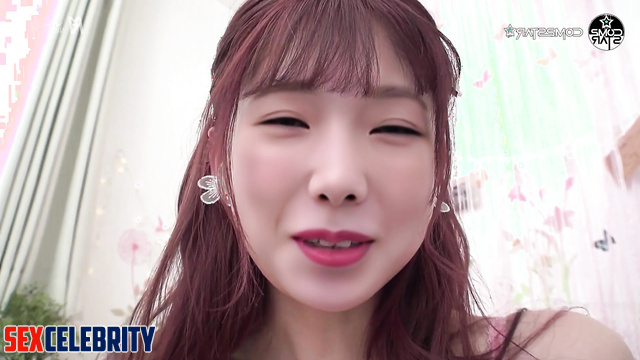 Skinny girl enjoying your sexual energy / Taeyeon SNSD face swap 태연 소녀시대