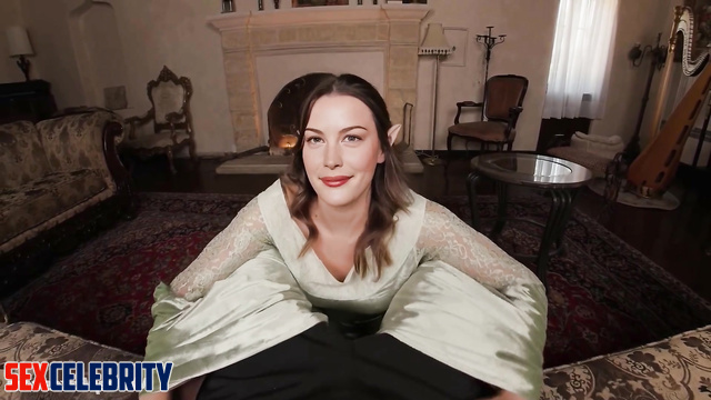 Magic Arwen wants to fuck you and make blowjob, Liv Tyler deepfake erotic