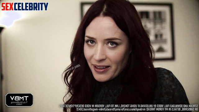 Emily Blunt fakeapp switches to young and hot step-son for sex