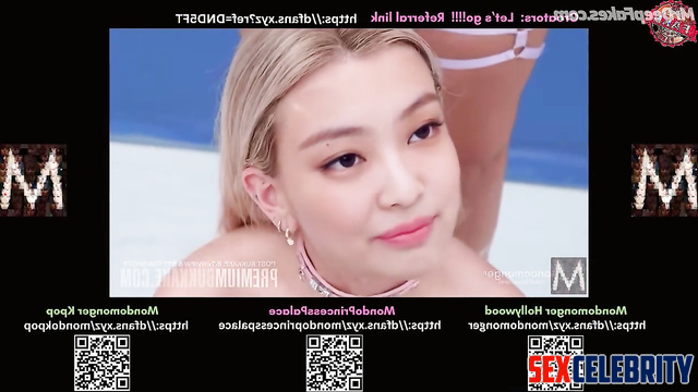 BLACKPINK (블랙핑크) / A lot of sperm for young blonde Jennie 제니 얼굴 스왑