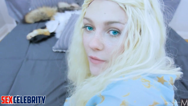 Cosplay hottie Kirsten Dunst hard anal drilling - fake porn