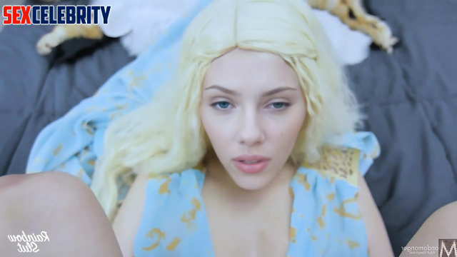POV fakes // Anal fuck for cosplay slut Scarlett Johansson