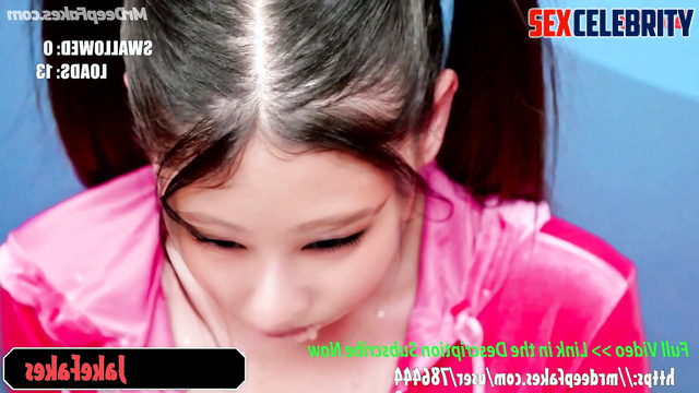 She always swallows and there are no exceptions, Jennie 제니 블랙핑크 bukkake ai
