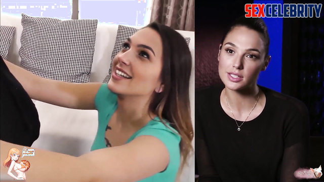 Black cocks drive her crazy, Gal Gadot artificial intelligence