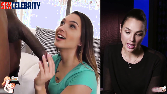 Black cocks drive her crazy, Gal Gadot artificial intelligence