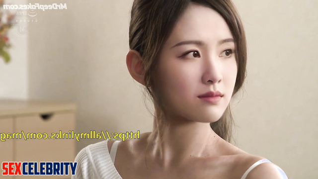 Old fart licking her wet and hairy pussy - Chen Duling (陈都灵 性爱场面) fakeapp