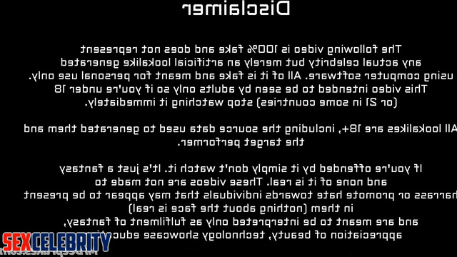 Her body is not for work but for pleasure, fake Scarlett Johansson