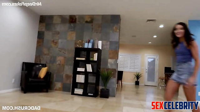 Funny game ended with cum on her lips, Morena Baccarin pov ai scenes