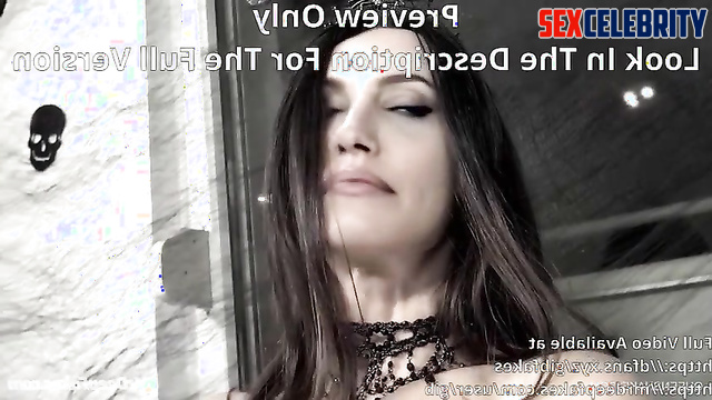 Crazy Bitch Angelina Jolie Seals Off Her Vagina for Halloween, Fakeapp