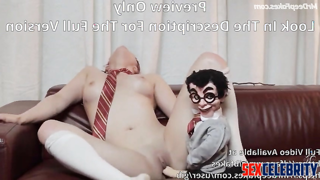 Real Fake Bonnie Wright's Halloween Puppet Sex