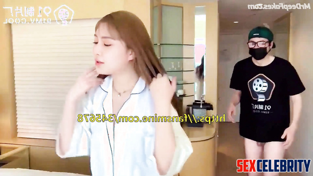 Fakeapp Angelababy was caught off guard and forced to give a blowjob and fuck 楊穎 假名人色情片