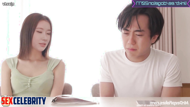 채령 있지 there was sex after hot masturbation near the mirror, ai Chaeryeong